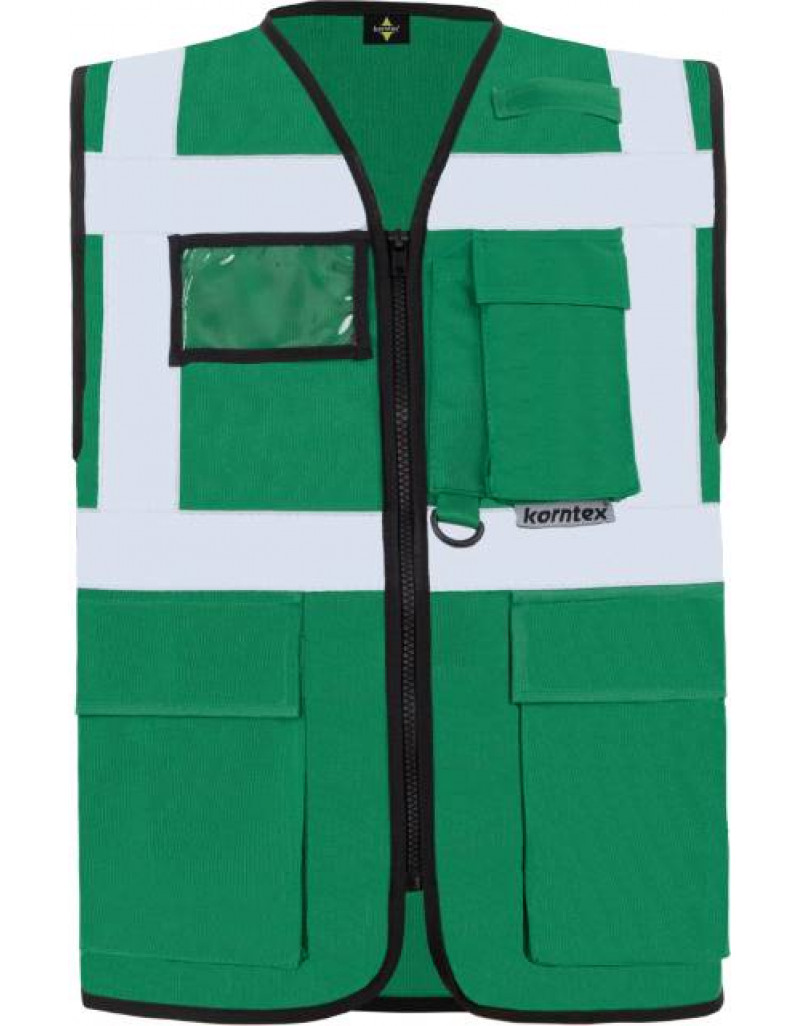 Vestă de lucru multifuncțională cu buzunare